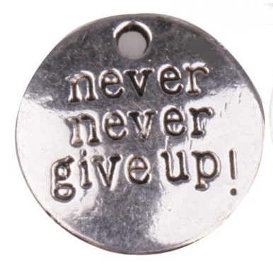 never never give up bedel
